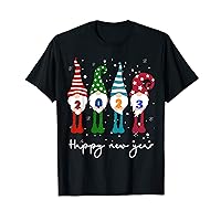 Funny New Years Eve Happy New Year 2023 Gift Gnomes T-Shirt
