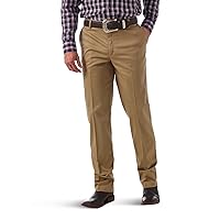 Wrangler Men's Flat Front Relaxed Fit Casual Pant