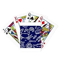Aquatic Seafood Food Human Beings Poker Playing Magic Card Fun Board Game