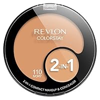 Revlon ColorStay 2-in-1 Compact Makeup & Concealer, Ivory