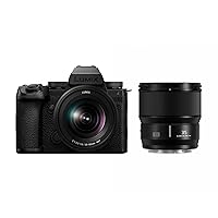 Panasonic LUMIX S5IIX Mirrorless Camera (DC-S5M2XKK) with LUMIX S Series 35mm F1.8 Lens (S-S35)