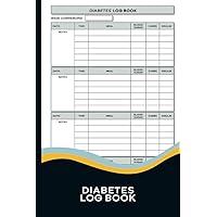 Diabetes Log Book: Daily Record Of Meals, Blood Sugar, Carbs and Insulin For Type 1 And Insulin Dependent Diabetics Diabetes Log Book: Daily Record Of Meals, Blood Sugar, Carbs and Insulin For Type 1 And Insulin Dependent Diabetics Paperback