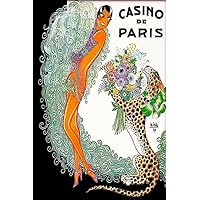 Casino De Paris Josephine Baker 1930 Theater Louis Gaudin Vintage Poster Reproduction (12” X 16” Image Size Paper)