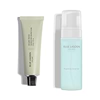 Blue Lagoon Algae Face Mask + Foaming Face Cleanser VALUE Bundle | Sustainable, Bioactive Icelandic Skincare