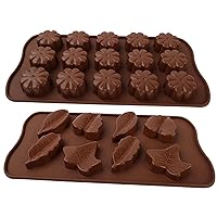 Flower-Shaped Leaf Shaped Silicone Fondant Chocolate Cake Biscuit Baking Mold ice Tray Crystal Glue Mold
