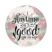Anytime is A Good Time for Wine Stickers 50 Pcs Winery Laptop Stickers Grape Vin Peel and Stick Sticker Labels Stickers Decor for Laptop Computer Phone Case Skateboard 4inch