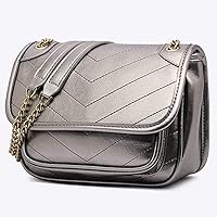 women handbag,niche bag women 2019 new wastebasket fashion wild slanted white chain bag