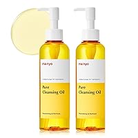 ma:nyo Pure Cleansing Oil Korean Facial Cleanser, Blackhead Melting, Daily Makeup Removal with Argan Oil, for Women Korean Skin care 6.7 fl oz *(2 Pack)