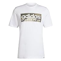 adidas Men's Camo Linear Graphic Tee T-Shirt