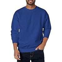 Hanes mens Sweatshirt, Heavyweight Fleece Sweatshirt, Crewneck Pullover for Men