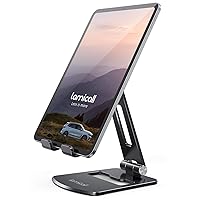 Lamicall Tablet Stand, Foldable Holder - Adjustable Tablet Dock, for 4.7