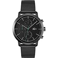 Lacoste Men's Replay Watch, Black, One Size