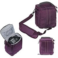 Purple Camcorder Camera Bag Compatible With G-Anica 4k Digital Camera