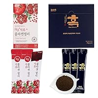 RG+ Korean Beauty Pomegranate Collagen Jelly 14 Stick + Korean Black Ginseng 30 Stick
