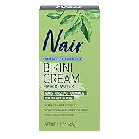 Bikini Cream with Green Tea Sensitive Formula, 1.7 Ounce
