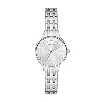 Skagen Anita Women's Watch with Stainless Steel Mesh or Leather Band
