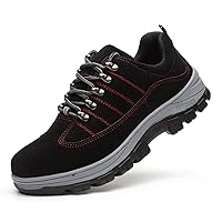 Mens Safety Work Shoes Sneakers Women Industrial Construction Shoes Non Slip Shoes Women Manufacturing Industry Warehouse Men Running Shoes Anti Slip Safety Shoes