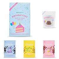 Bocce's Bakery Ultimate Birthday Party Kit Bundle for Dogs - All-Natural, Wheat-Free, Limited-Ingredient, Made in the USA, Birthday Cake Mix, Biscuits & Crispies Training Treats