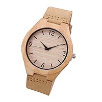 MW Lady Size Wristwatch Handmade Natural Wood Quartz Watches