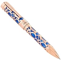 Conklin Endura Deco Crest Ballpoint Pen Blue - A Luxury Pen for Journaling, Autographs, and Memorable Gifts on Any Occasion