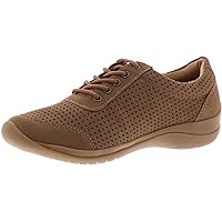 David Tate Womens Active Nubuck Lifestyle Casual and Fashion Sneakers