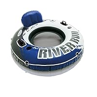 Intex River Run Inflatable Floating Tube Water Raft for Lake River Pool