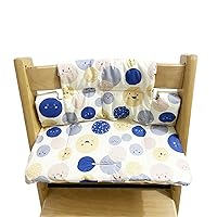 Baby Seat Cover with Graphics Chair Cushion for Toddler Infant Boy Girl Comfortable Waterproof Cotton Seat Covers Comfortable Baby Cushion