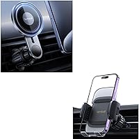 Lamicall Fits MagSafe Car Mount Vent and Car Phone Holder Vent
