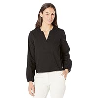 Tommy Hilfiger Adaptive Seated Fit Textured Dot Wrap Top With Velcro Closure Womens
