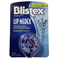 Blistex Lip Medex External Analgesic/Lip Protectant 0.25 oz (Pack of 5)