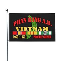 Phan Rang Air Base Vietnam Veteran Flag 3x5 Ft Garden Flag Double Sided Outdoor Banner Yard House Home Decor Flag Fade Resistant