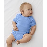 Girls' Infant Soft Cotton Baby Rib Bodysuit