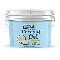 Carrington Farms Organic Virgin Coconut Oil (Unrefined) - 1 Gallon (128 fl. oz.)