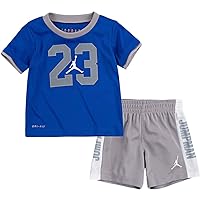 Jordan Infant Boys Michael Sportswear Iconic Tee & Shorts 2 Piece Set