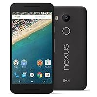 LG Google Nexus 5X H791 16GB 4G LTE 5.2-Inch Factory Unlocked (CARBON BLACK) - International Stock No Warranty