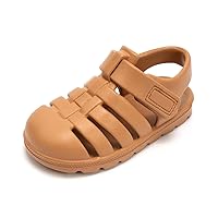 Luffymomo Unisex-Child Closed-Toe Sandals Summer Sport Lightweight Sandal EVA Outdoor Water Shoes for Boys and Girls(Little Kid/Toddler)