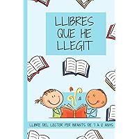 Llibres que he llegit: Llibre del lector per infants de 7 a 12 anys (Lectura) (Catalan Edition)