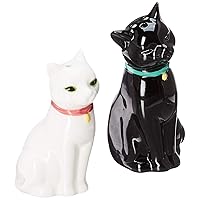 Abbott Collection Cuddling Cat Salt & Pepper-3.75