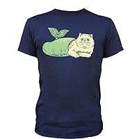 Cat Lover Purr Mermaid Mens Tee Shirt
