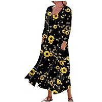 Trendy Gowns and Evening Dresses Summer Dresses for Women Linen Dress Women Long Summer Dresses for Women 2024 Casual Plus Size Summer Tops Pink Dress Plus Size Sexy Sweater Yellow M