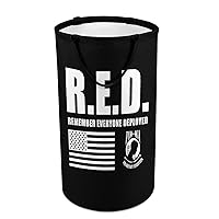 R.E.D Friday Pride Funny Laundry Hamper Large Laundry Basket with Handle Dirty Clothes Storage Basket for Bathroom Living Room