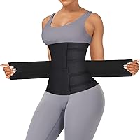 Waist Trainer Wrap for Women Tummy Control 3 Segmented Sauna Belt Plus Size Body Shaper Fajas Colombianas