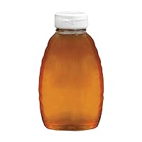 Honey Squeeze Bottle, Easy Honey Dispensing, Durable, White Flip-Top Lids Included, Effortless Honey Storage, Recyclable Plastic, 24-Pack, 1 lb