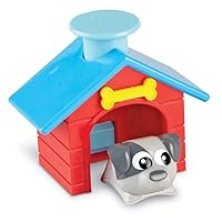 Learning Resources Coding Critters Go Pets Zing the Dog, Screen-Free Early Coding Toy For Kids, Interactive STEM Coding Pet, 4 Pieces, Ages 4+