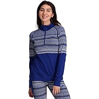 Kari Traa Silja Half Zip Women's Base Layer Top, 100% Merino Wool Long Sleeve Winter Shirt, Warm Base Layer Top