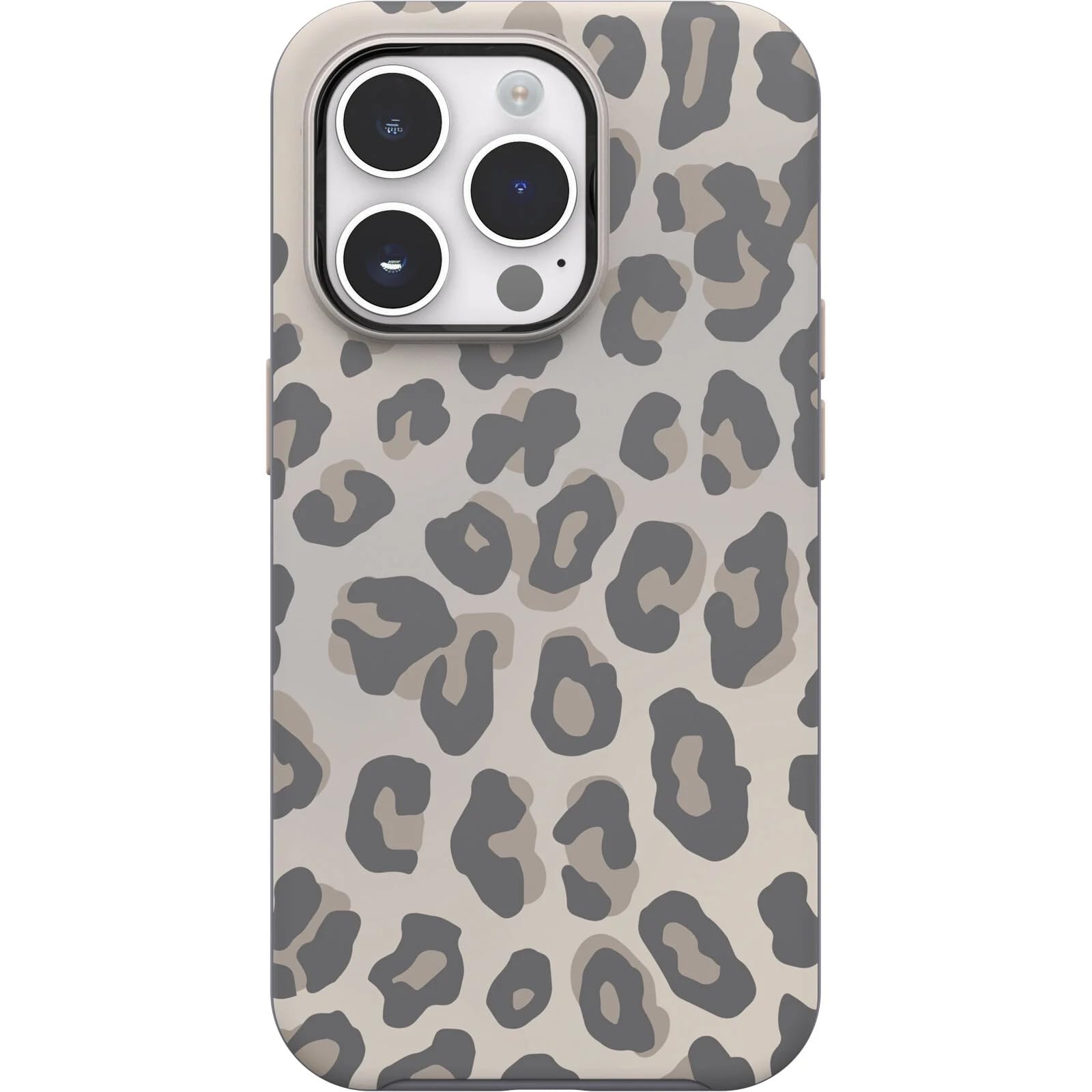 OtterBox iPhone 14 Pro (Only) - Symmetry Series+ Case - Wild Cat (Grey) - Ultra-Sleek - Snaps to MagSafe - Raised Edges Protect Camera & Screen - Non-Retail Packaging