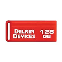 Delkin PocketFlash USB 3.0 Flash Drive, 128GB (DDUSB3-128GB)