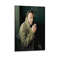 GEBSKI Canvas Print Christopher Hitchens Portrait Art Poster Aesthetic Poster (3) Canvas Painting Wall Art Poster for Bedroom Living Room Decor 08x12inch(20x30cm) Frame-style