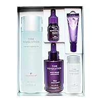 MISA Time Revolution Skin Care 2 Item Set 1st Treatment Essence and Night Repair Ampoule