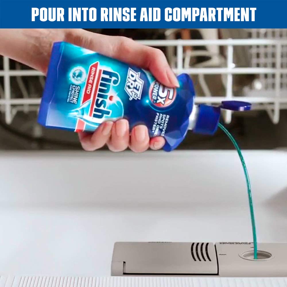 Finish Jet Dry Dishwasher Rinse Aid, 8.45 Ounce